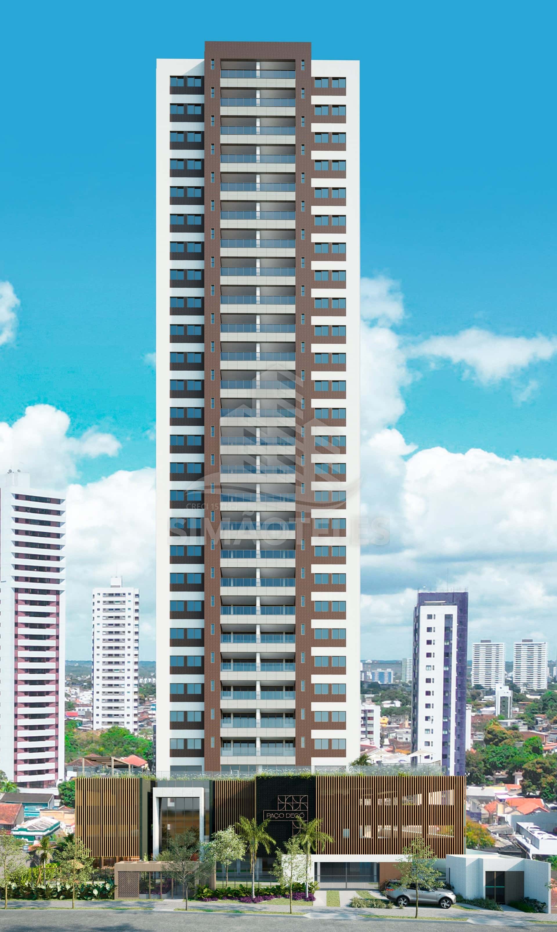 Paço Decó — 4 Suítes na Madalena, Recife