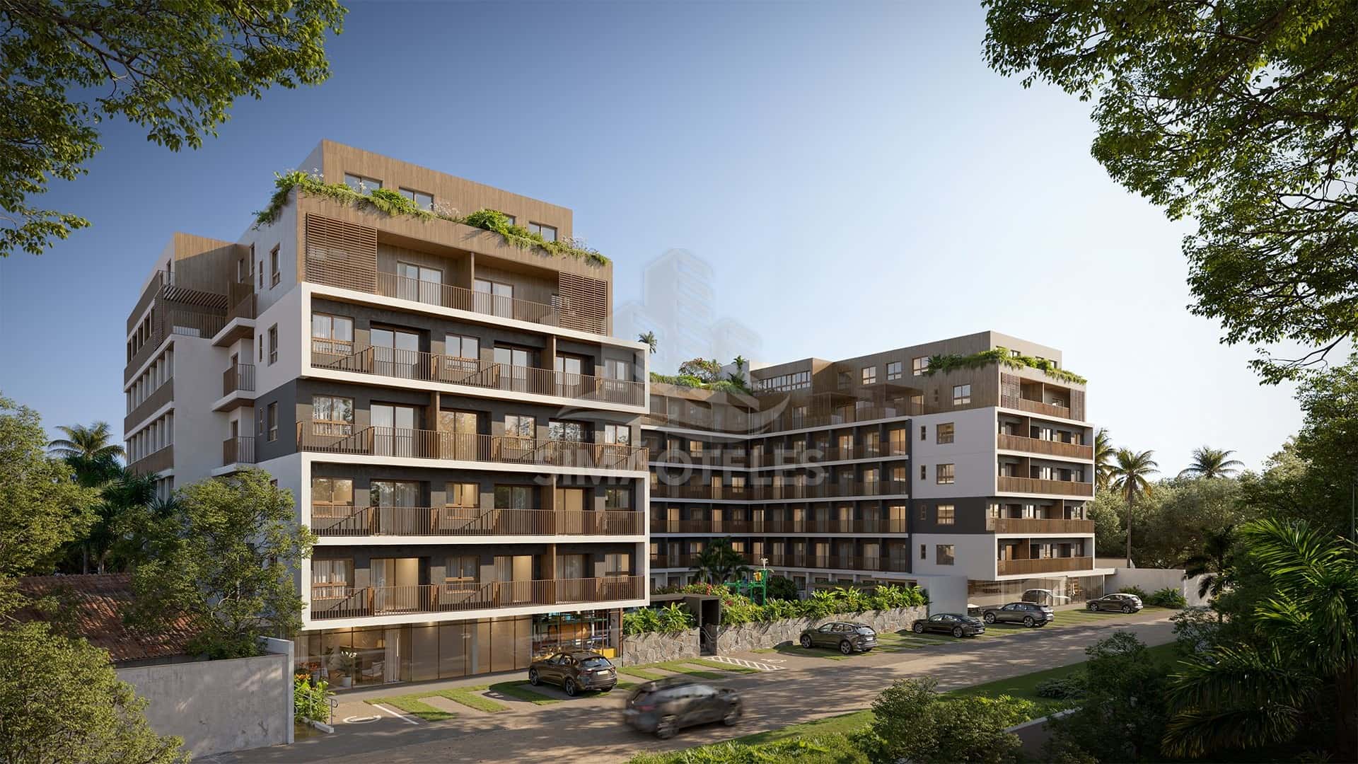 Sunset Beach Hall — Studios a duplex frente mar nos Carneiros